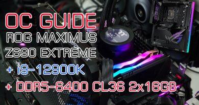 แนะนำ OC GUIDE ROG MAXIMUS Z690 EXTREME