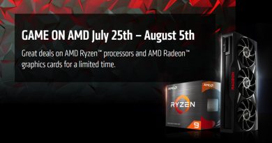 AMD มอบส่วนลดพิเศษเมื่อซื้อกราฟิกการ์ด Radeon และโปรเซสเซอร์ Ryzen ในงาน GAME ON AMD