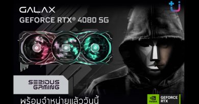 Ascenti พร้อมขายแล้ว !! สุดยอดการ์ดจอรุ่นใหม่ล่าสุด GALAX GeForce RTX® 4080 SG 16 GB