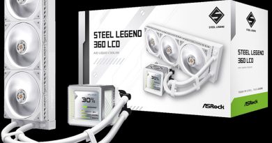 ASRock Steel Legend 360 LCD ตำนานแห่งความแข็งแกร่ง ที่ยืนหยัดด้วยประสิทธิภาพ ASRock Steel Legend 360 LCD ตำนานแห่งความแข็งแกร่ง ที่ยืนหยัดด้วยประสิทธิภาพ