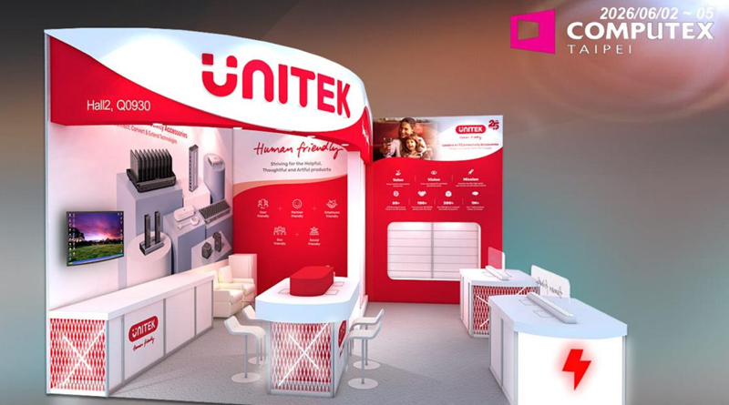 UNITEK ฉลองครบ 25 ปีแห่งนวัตกรรม ในงาน COMPUTEX 2026 ณ กรุงไทเป ไทเป, ไต้หวัน 2–5 มิถุนายน 2569 UNITEK ฉลองครบ 25 ปีแห่งนวัตกรรม ในงาน COMPUTEX 2026 ณ กรุงไทเป ไทเป, ไต้หวัน 2–5 มิถุนายน 2569
