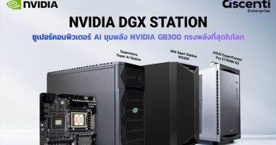 Ascenti Enterprise เปิดตัว NVIDIA DGX STATION ซูเปอร์คอมพิวเตอร์ AI ขุมพลัง NVIDIA GB300 ทรงพลังที่สุดในโลกสำหรับโต๊ะทำงานคุณ Ascenti Enterprise เปิดตัว NVIDIA DGX STATION ซูเปอร์คอมพิวเตอร์ AI ขุมพลัง NVIDIA GB300 ทรงพลังที่สุดในโลกสำหรับโต๊ะทำงานคุณ
