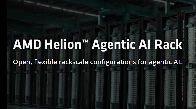 AMD เปิดตัว Helion โซลูชันประมวลผล Agentic AI ระดับแร็ค